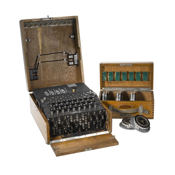 Four-rotor Enigma machine made in 1944