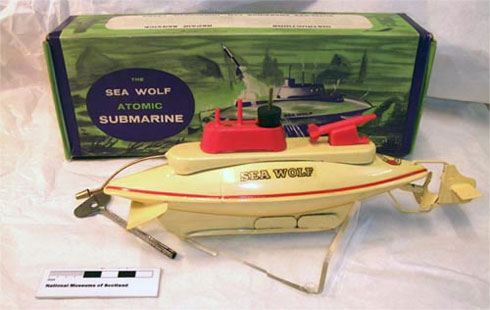 Sea Wolf atomic submarine toy